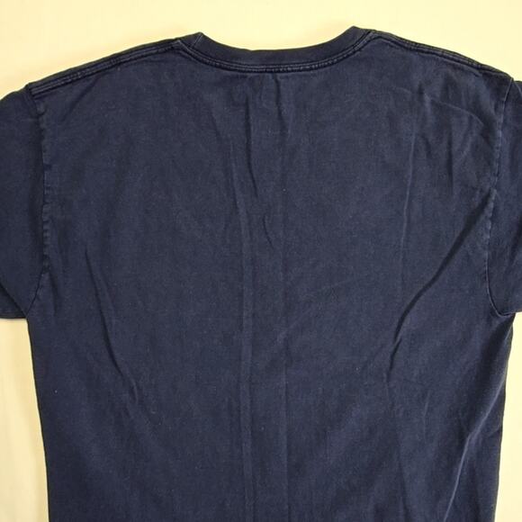 Disneyland Resort Mickey Mouse Shirt Blue Hanes Medium Graphic Tee 2000s - Picture 8 of 11